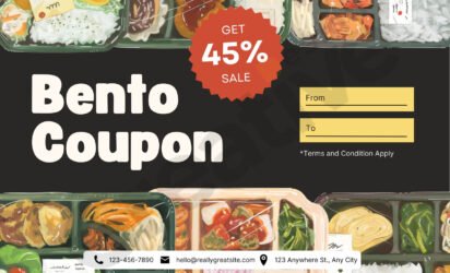 Food discount gift card