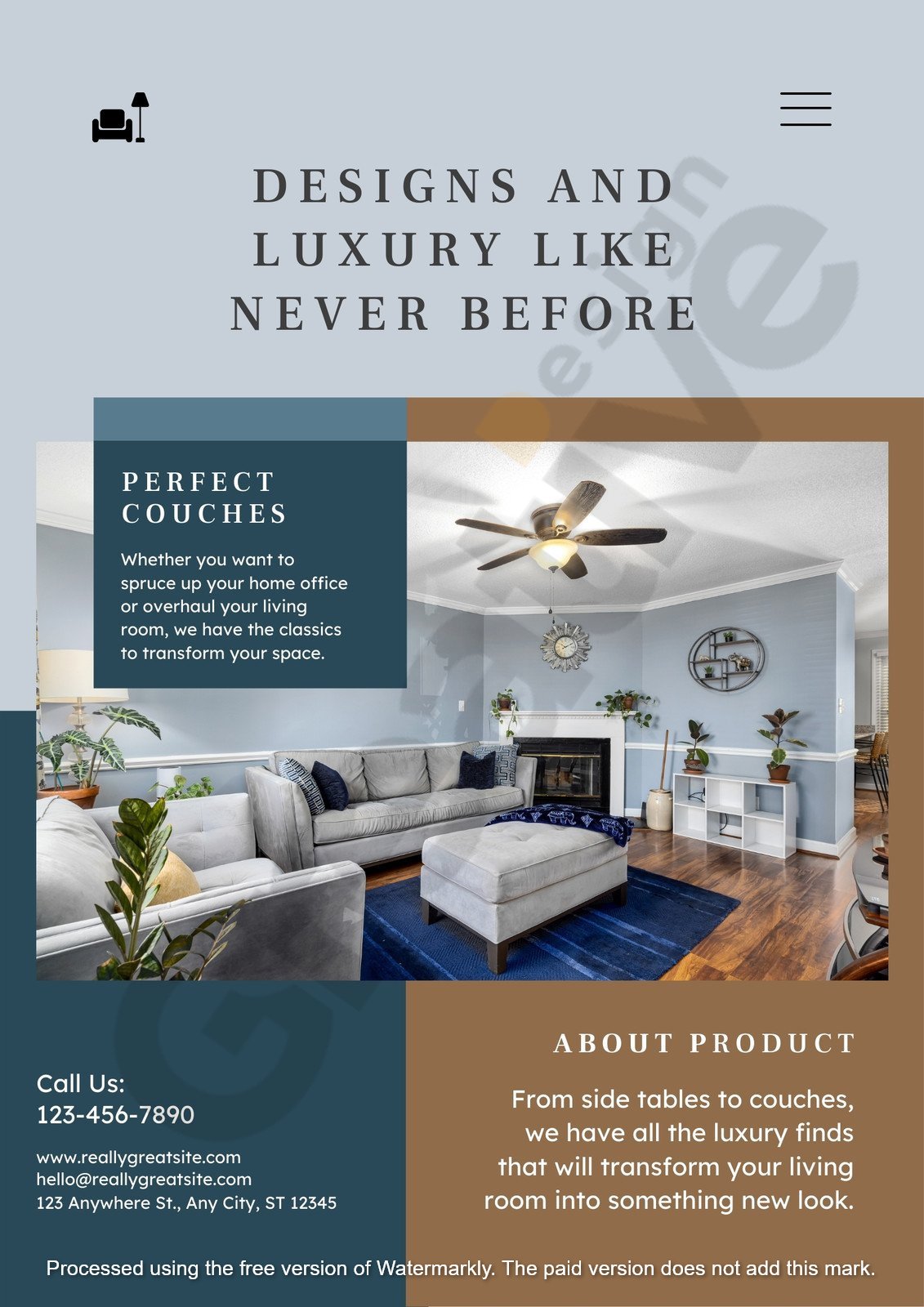 Flyer furniture template create stunning designs to boost your sales