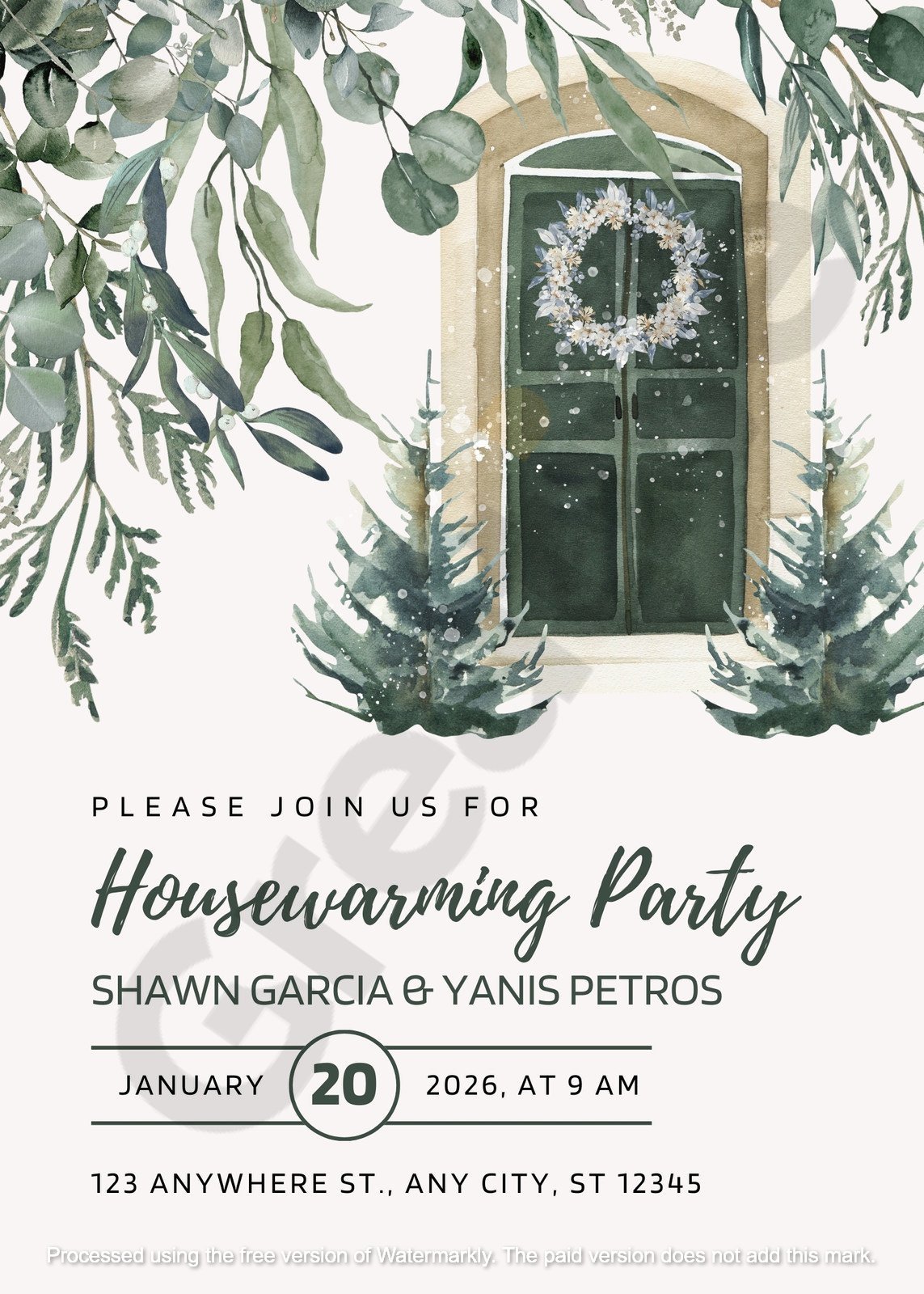 Invitation green and black illustrated house warming party housewarming the ultimate guide to hosting a memorable event