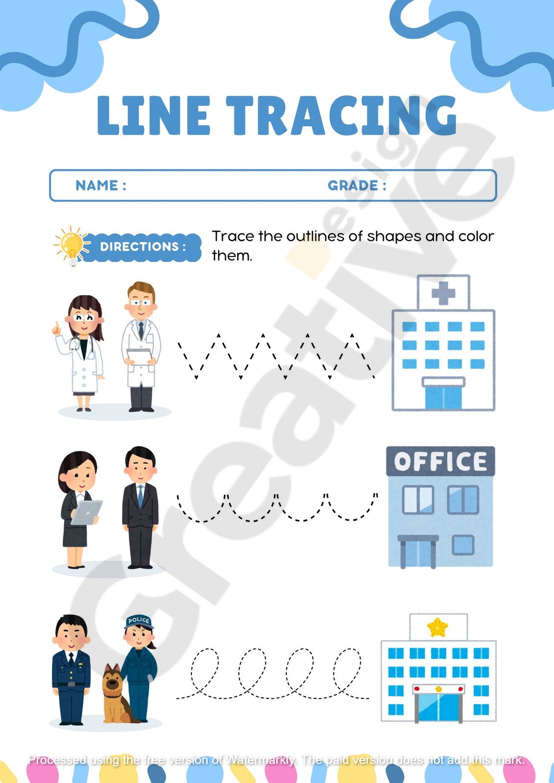 Worksheet tracing shapes worksheets for preschoolers fun & engaging learning