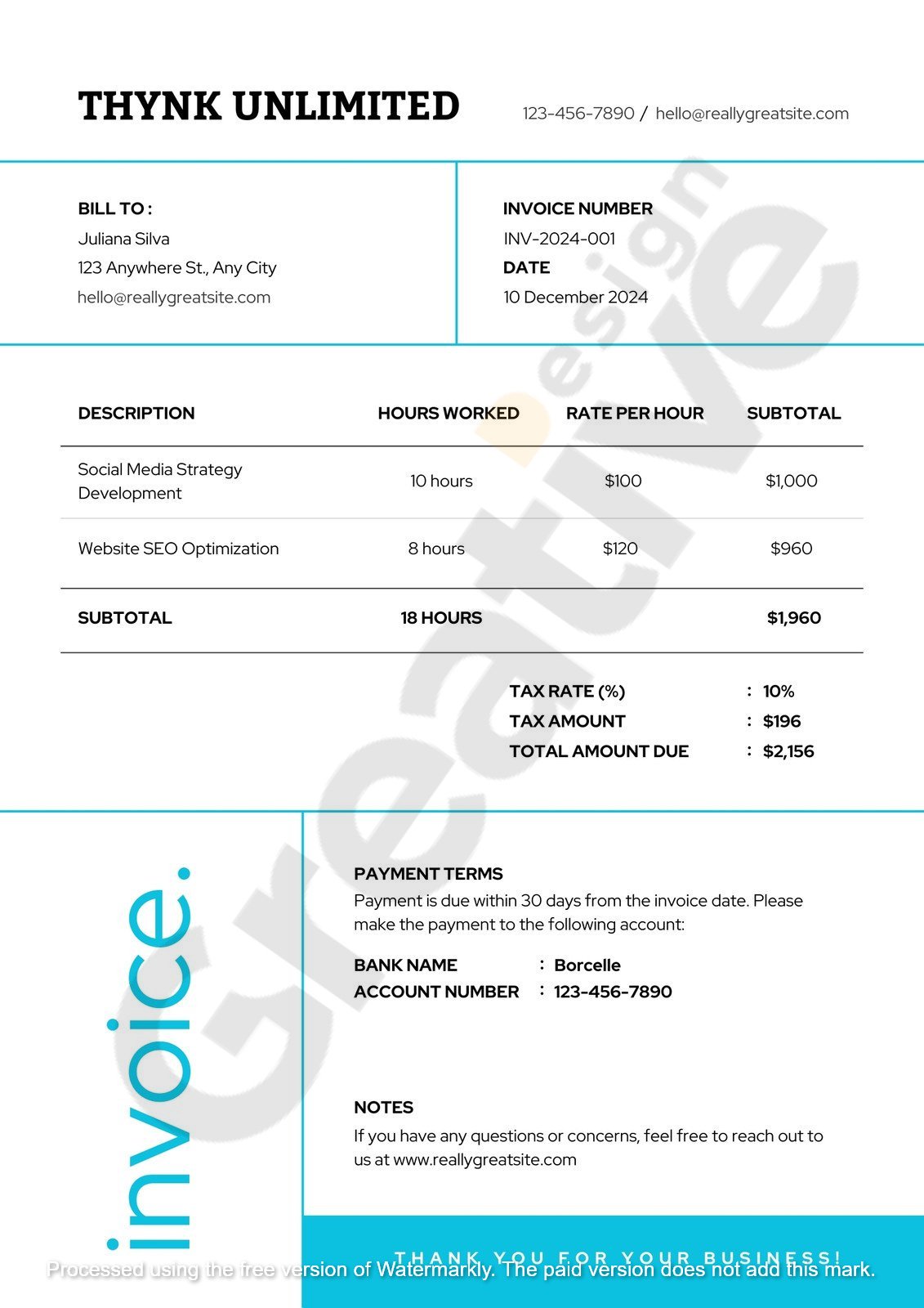 Invoice black and red freelancer best freelance template for professionals free word‚ excel & pdf formats