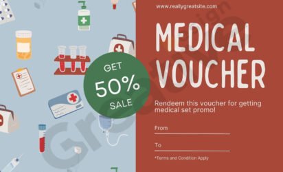Medical discount gift card
