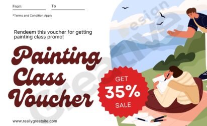 Painting class voucher template (1)