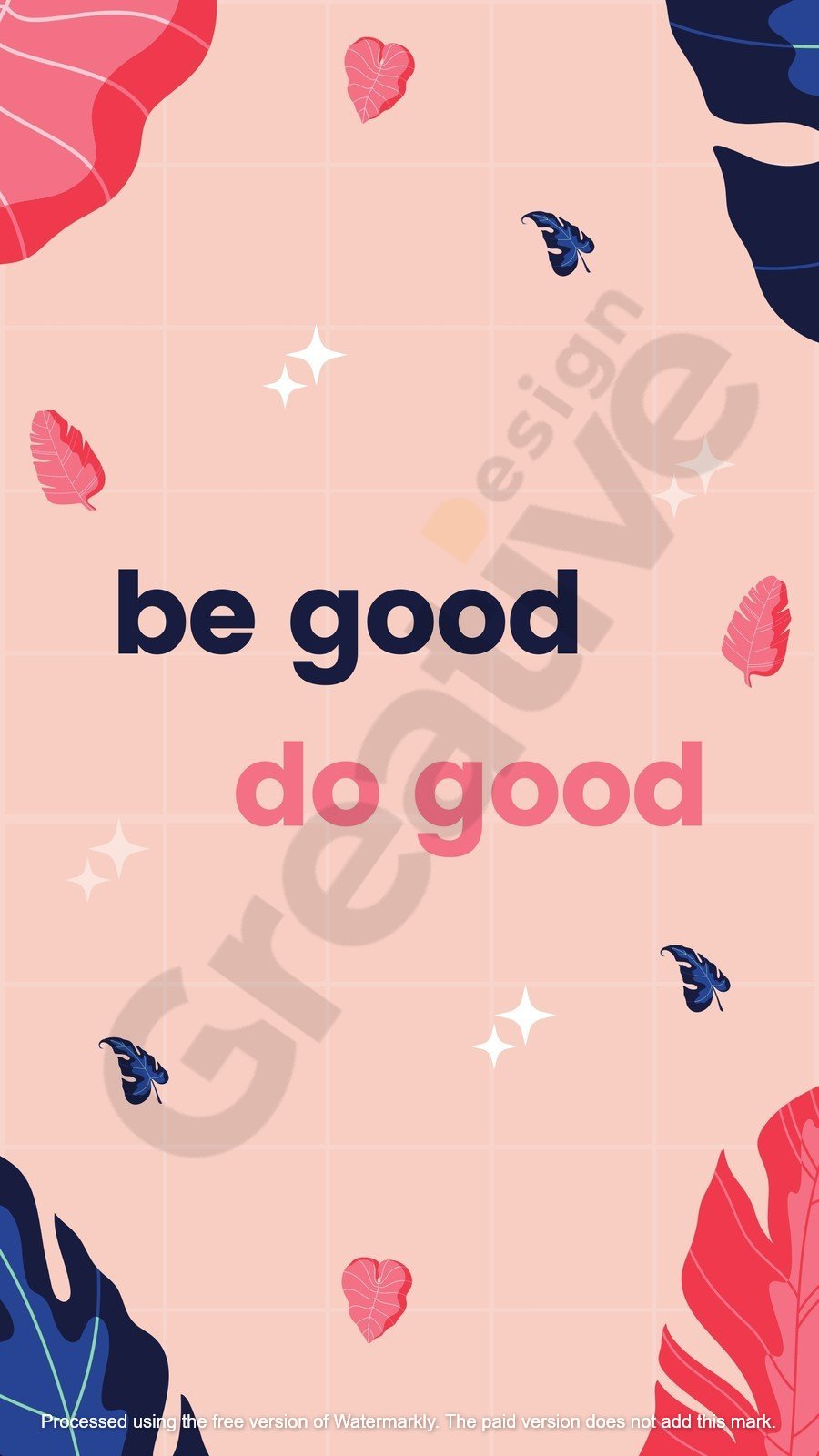 Wallpaper pink flower positive quotes phone aesthetic & motivational designs