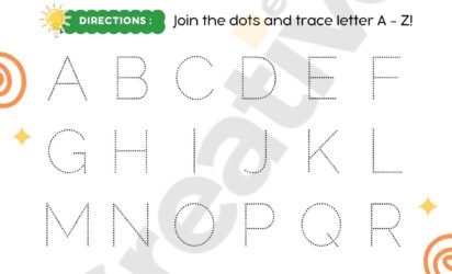 Preschool worksheets tracing