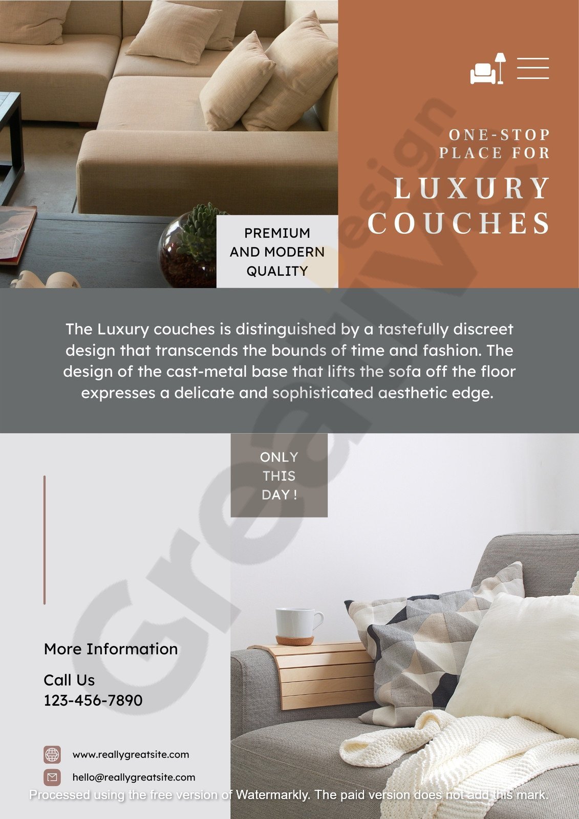 Flyer furniture template create stunning designs to boost your sales