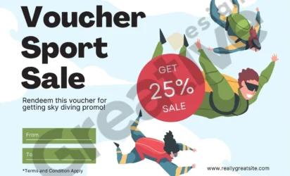 Voucher sport sale