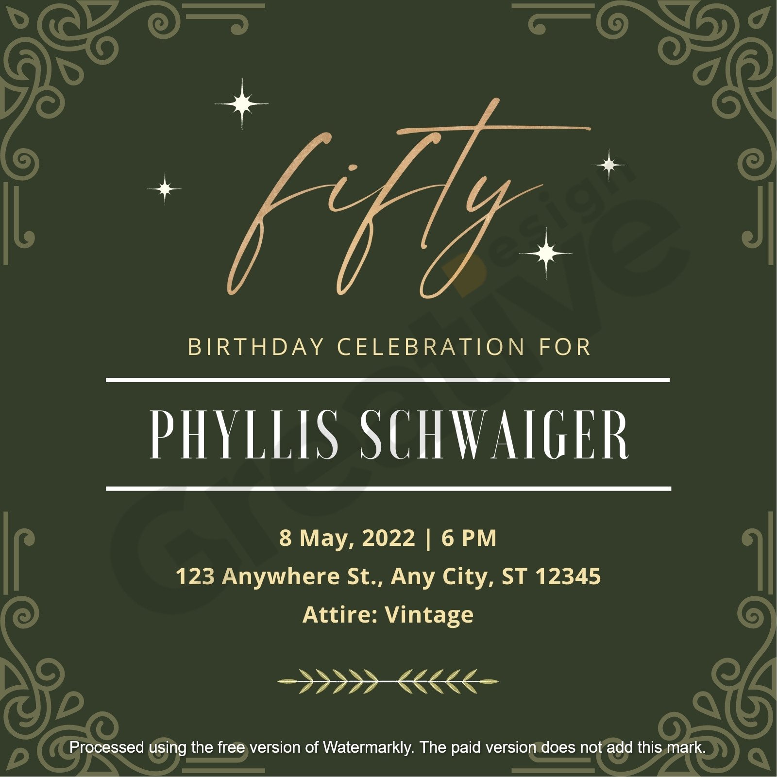 Invitation 50th birthday party ideas wording‚ design‚ and more