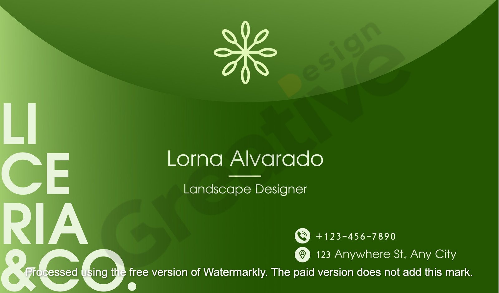 Business simple green landscaping card template a complete guide for designers and entrepreneurs