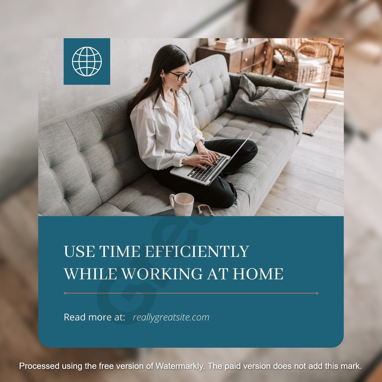 Social media full photo time efficiency instagram post