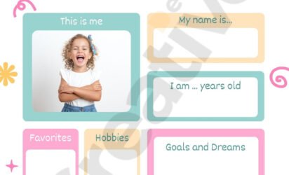 Getting to know me workshet